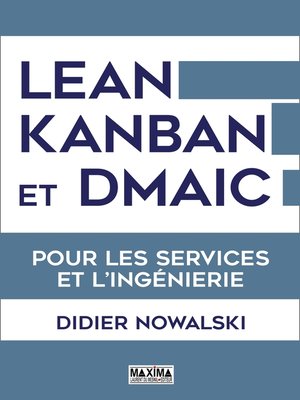 cover image of Lean, Kanban et DMAIC